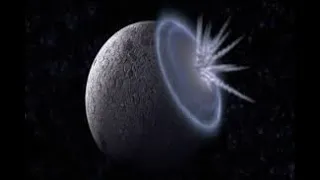 Real view of moon getting hit by an asteroid
