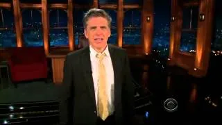 Craig Ferguson 5 18 2010 Late Late show beginning