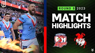 NRL 2023 | Roosters v Dragons | Match Highlights