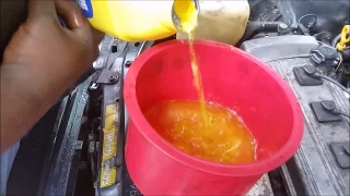 How To Fill Up  Radiator Coolant  And Bleed Air Out The Cooling System