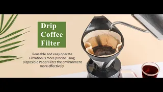 iCafilas Mini Trave Filter Coffee Tea Pod