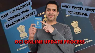 OCI Online Update Guide 2024: How to Update your OCI Card | Step-by-Step Process