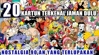 Bikin kangen & baper Nak 90an! Nostalgia 20 Kartun Jadul yang terlupakan