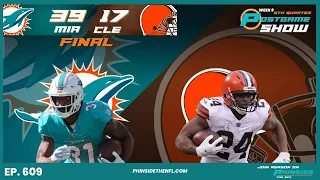 Episode 609: | The 5th Quarter Post Game Show | Cleveland Browns Vs Miami Dolphins | 1ST PLACE!