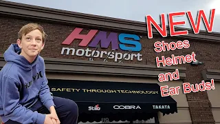 Safety Equipment Upgrade, Schuberth Helmet Fitting, Ear Buds, Racing Shoes at HMS Motorsports