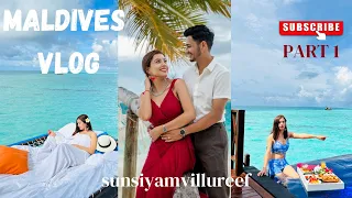 Maldives Vacation 🇲🇻| Sun Siyam Vilu Reef | Aqua Water Villa | Part 1