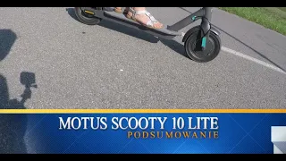 Motus Scooty 10 lite + Niespodzianka