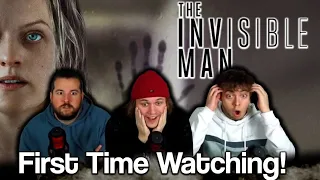 *THE INVISIBLE MAN* made us SO UNCOMFORTABLE!! (Movie First Reaction)