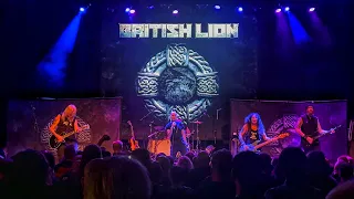 British Lion - Band introduction with A World Without Heaven