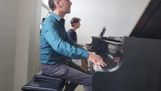 Brahms: piano concerto no 2 1st movement rehearsal