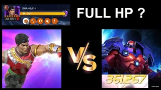 Mcoc Spring of Sorrow Shang Chi Vs Onslaught ( Full HP ? )