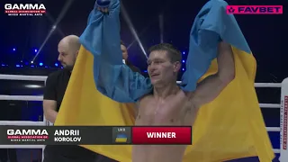 MALIKOV DENIS (UKR) - KOROLOV ANDRII (UKR): European MMA Championship 2021 GAMMA