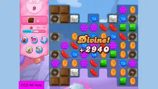 Candy Crush Saga Level 3227 18 moves NO BOOSTERS Cookie