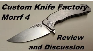 Custom Knife Factory Morrf 4