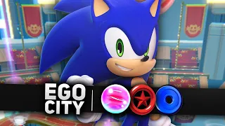 Sonic Dream Team - Ego City - All Red Star Rings, Blue Coins & Dream Orbs Locations