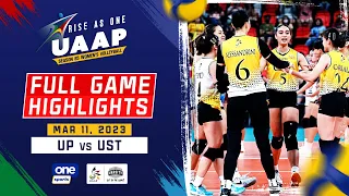 UST vs. UP round 1 highlights | UAAP Season 85 Women's Volleyball - Mar. 11, 2023