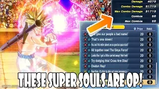 Xenoverse 2 New Super Souls Are OP AND BROKEN! WHY DIMPS/BANDAI?