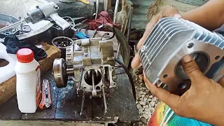 full engine assemble XRM/Wave 125 step by step tutorial