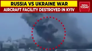 World's Greatest Aviation Hub, Antonov Aircraft Facility, In Kyiv Destroyed | Exclusive Report