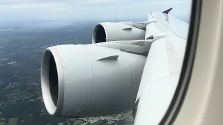 [24 AUG 23] Singapore Airlines SQ317 A380 departing Heathrow and Climb