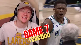 ZTAY reacts to Timberwolves vs Nuggets Game 7!