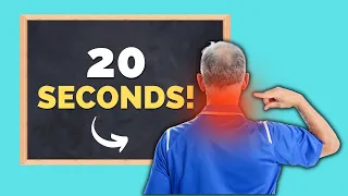 Stop Neck Pain In 20 Seconds, NO COST & Simple!