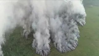 Forest fires hit village amid Siberia heatwave