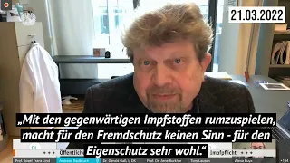 21.03.2022 #Bundestag #Fremdschutz: Prof. Dr. Andreas Radbruch: Nutzen & Rechtmäßigkeit #Impfpflicht