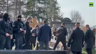 (Complitation) Russia Anthem And Balled Of A Soldier Funeral Of Vladlen Tatarsky 2023 (RARE)