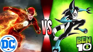 The Flash VS XLR8 Ben 10 | Who is Best ? | DC VS Ben 10 | By Lightdetail