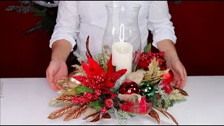 How To make A Christmas Centerpiece On A Budget / Olivia's Romantic Home Collaboration