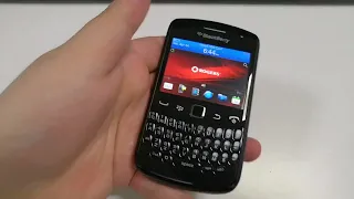 Original Blackberry 9360 detail real shot video