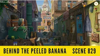 June's journey scene 829 Behind the Peeled Banana (full gameplay) 💯