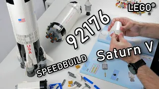 LEGO 92176 Speedbuild | LEGO Saturn V | LEGO Apollo | Speed Build 92176 LEGO Creator 2020 LEGO NASA
