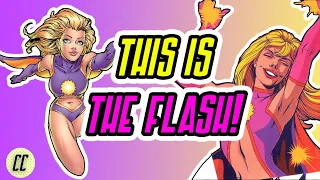 The FLASH is FAMOUS - Meet Lia Nelson | Tangent  Comics Flash