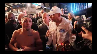 "IT'S THE INDUSTRY" TEOFIMO LOPEZ JR LEAVES POST DEFEAT, LOPEZ SR IMMEDIATE REACTION.