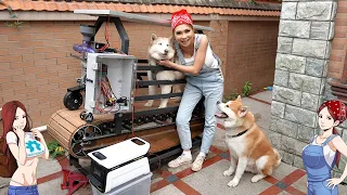 Off-Grid With Dog Power🐶🔋 and the Emoose Battery!