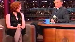 Gillian Anderson on Letterman Part 2 of 2