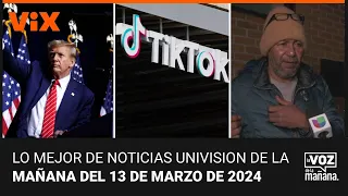 Lo mejor de Noticias Univision de la mañana | miércoles 13 de marzo de 2024