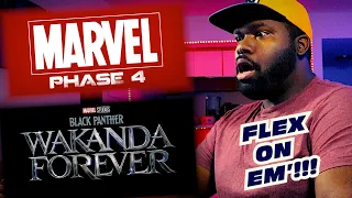 SUCH A FLEX!! | Marvel Studio's Celebrates The Movies (Phase 4 Reveal) REACTION!