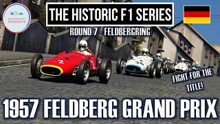 Feldberg Grand Prix - Feldbergring | 1957 Round 7 | Historic F1 Series