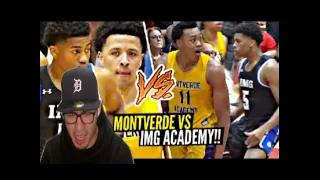 THEY ARE GROWN MEN! MONTVERDE ACADEMY VS IMG ACADEMY FULL GAME HIGHLIGHTS REACTION!