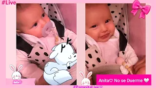 Anita♡ no se duerme♡♡♡ #Pampita  #MiniPampita Simpática ♡