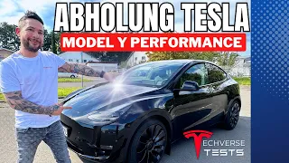 Tesla Model Y Performance | Abholung & was man beachten sollte - Checkliste