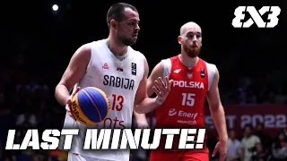 Last Minute! ⏱ - Poland 🇵🇱🆚🇷🇸 Serbia - FIBA 3x3 U23 World Cup 2022