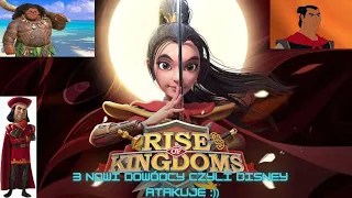 Trzej Nowi Dowódcy, czyli Disney atakuje :)) -Rise of Kingdoms Luty 2024