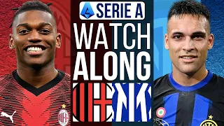 AC Milan vs Inter Milan LIVE - Milan Derby Watch Along! | Serie A Clash ⚽🔥