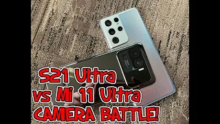 Xiaomi Mi 11 Ultra vs Samsung Galaxy S21 Ultra camera comparison