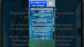 ORAÇÃO À IEMANJÁ 🌊 SOM DO MAR😌 #umbanda #candomblé #orixas #iemanjá #oração #mar #sereia