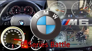 BMW 6 Series Acceleration Comparison